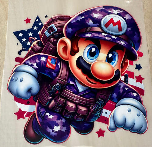 Military Kid Mario