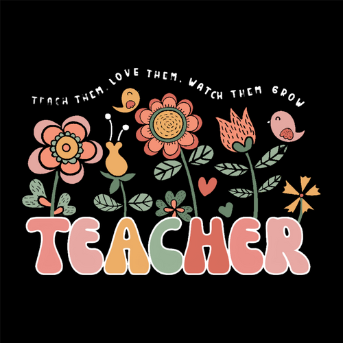 Teacher flowers White