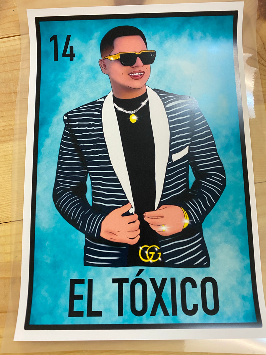 El Toxico Greeting Card for Sale by lefthighkick