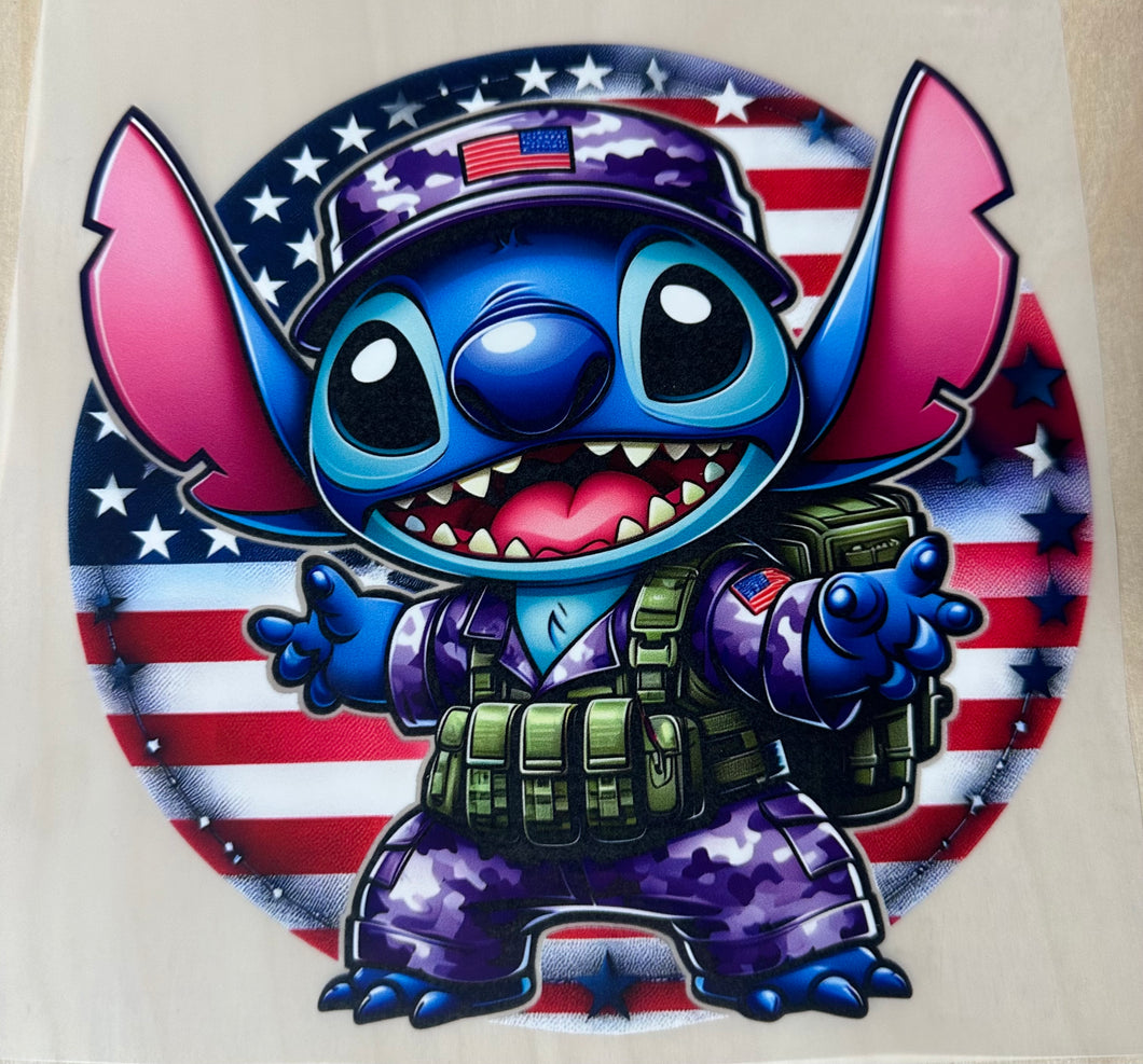 Military Kid stitch