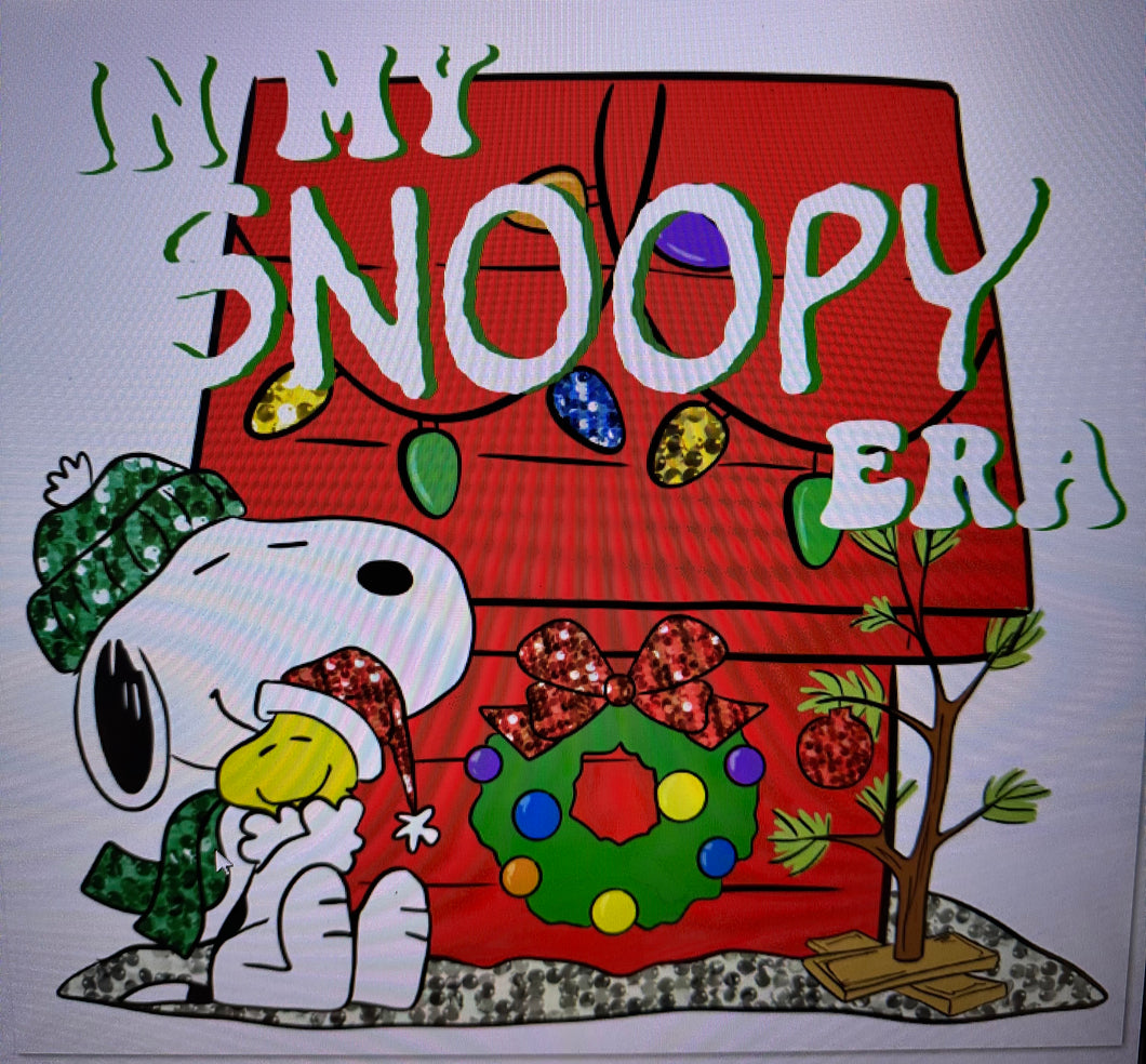 In my Snoopy Era