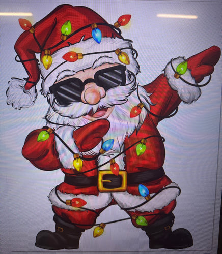 Santa dab