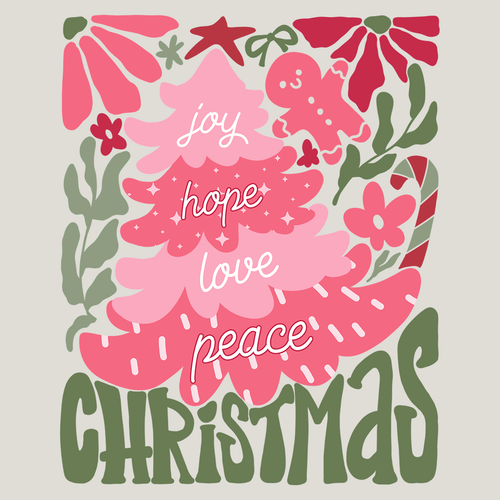 Joy hope peace love