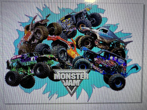 Monster Jam trucks
