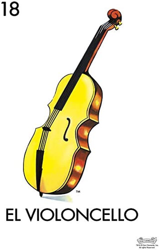 Loteria Card El Violoncello