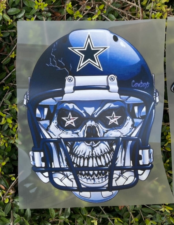 Cowboys Skull Helmet