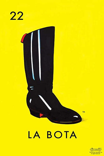 Loteria Card La Bota