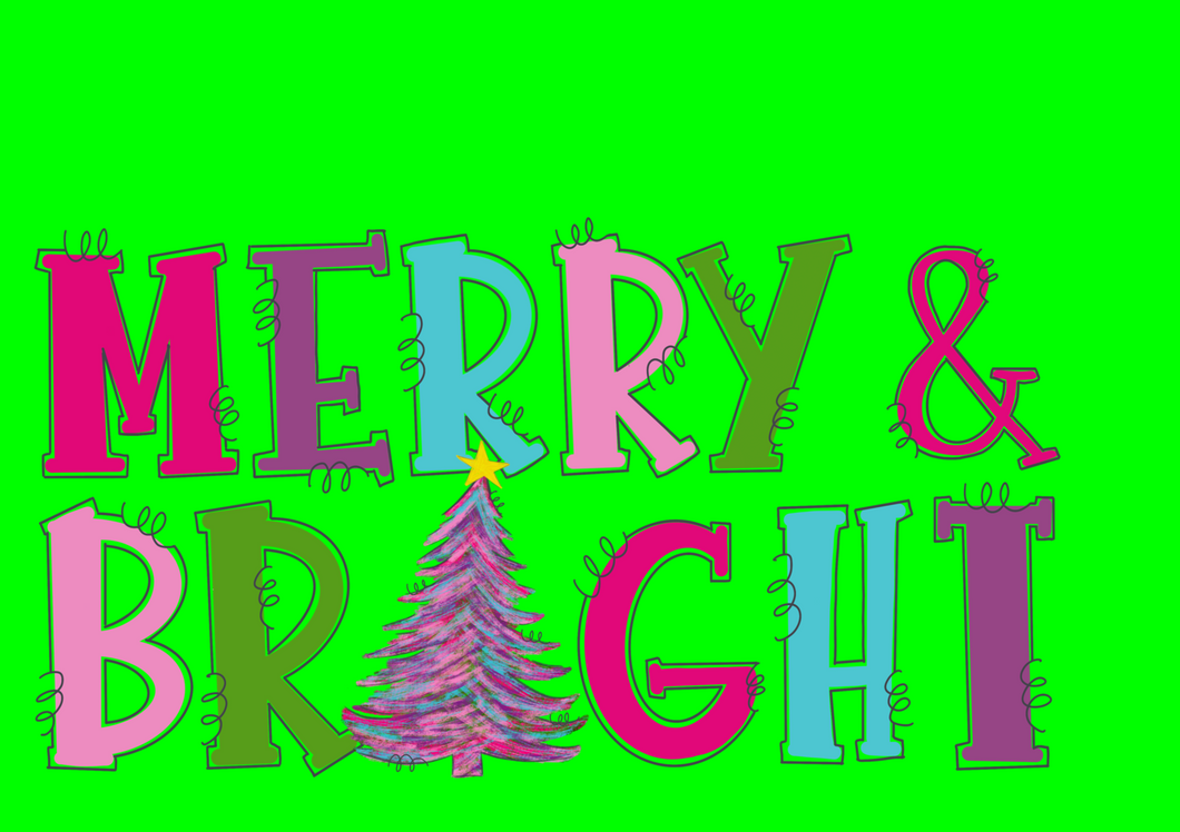 Merry & Bright colorful