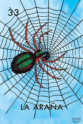 Loteria Card La Arana
