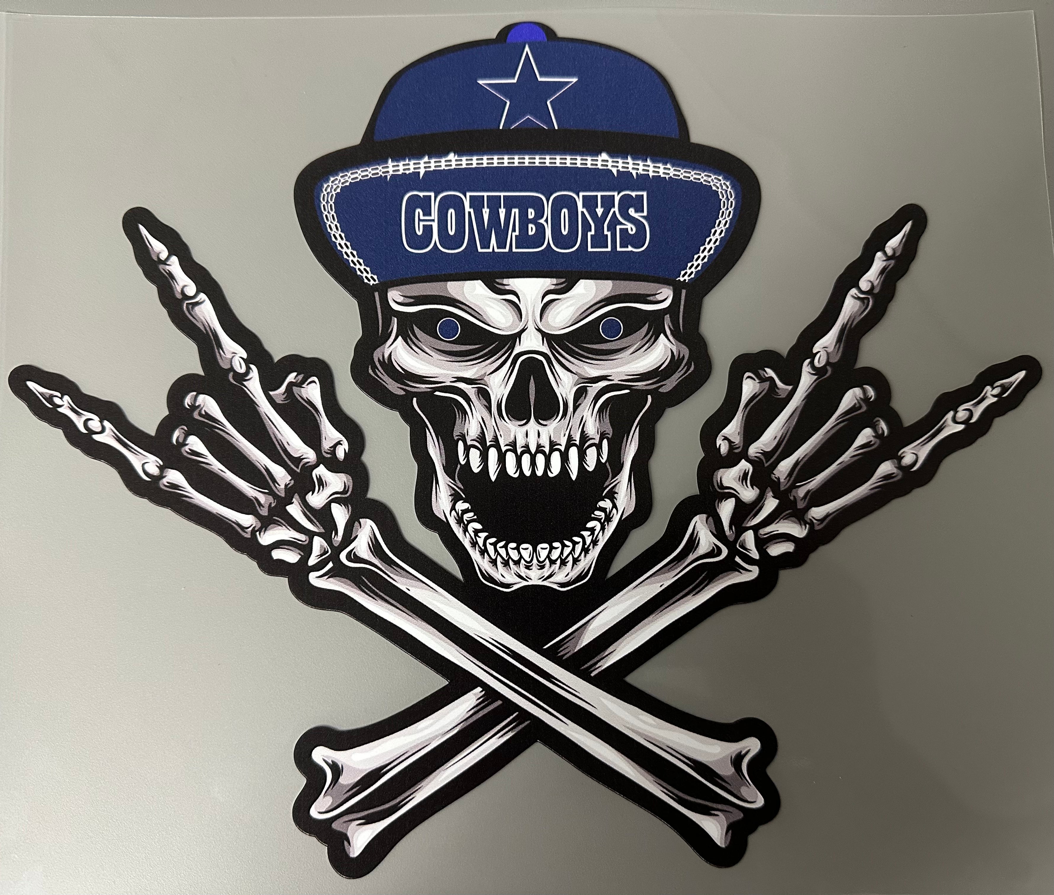 Dallas cowboys discount skull cap