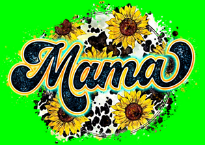Mama Sunflower Circle