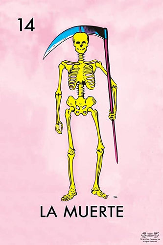 Loteria Card La Muerte
