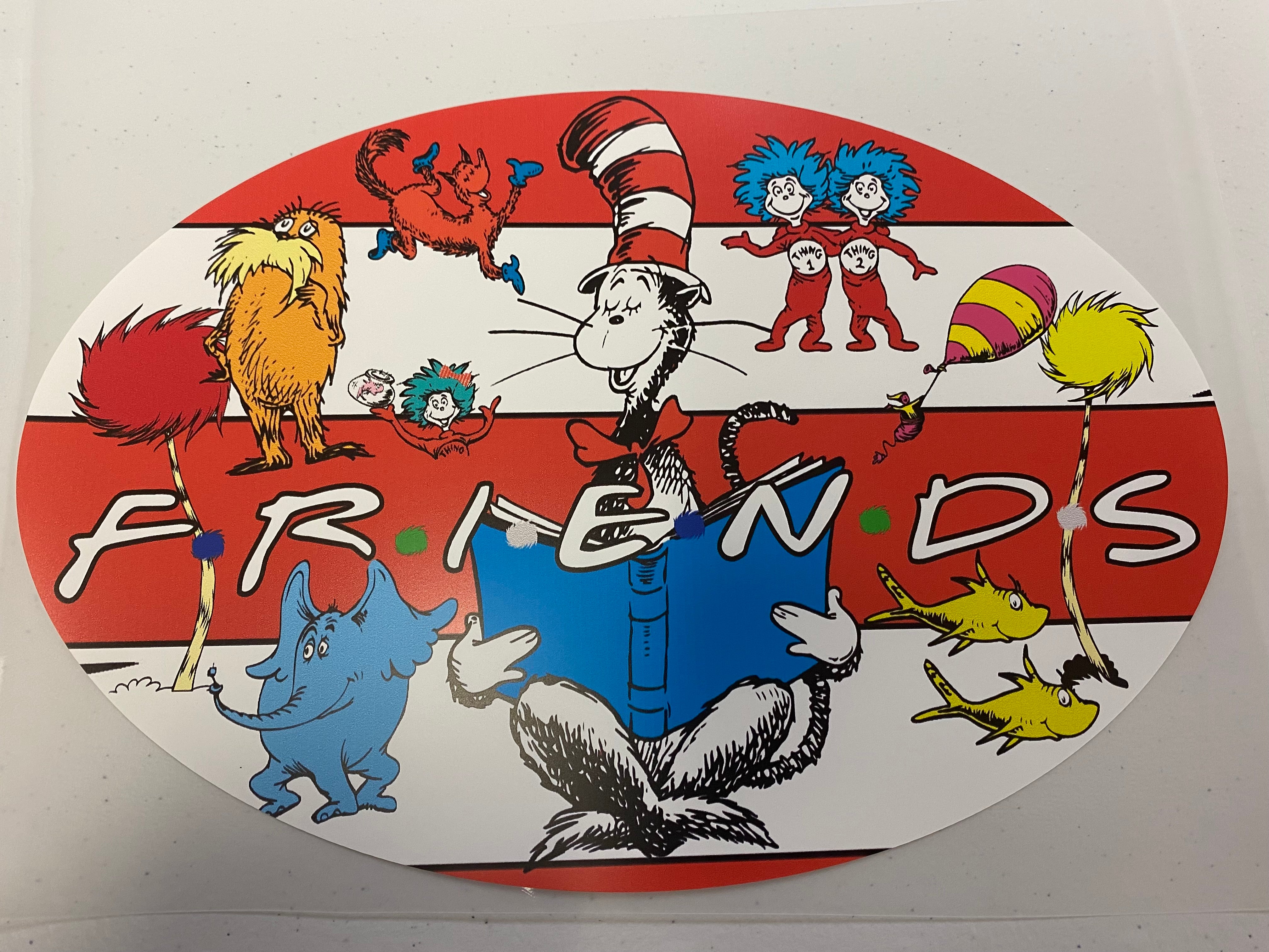 Friends Dr. Seuss – V&M Prints