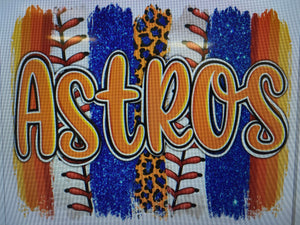 Houston Astros Brush Stroke 2