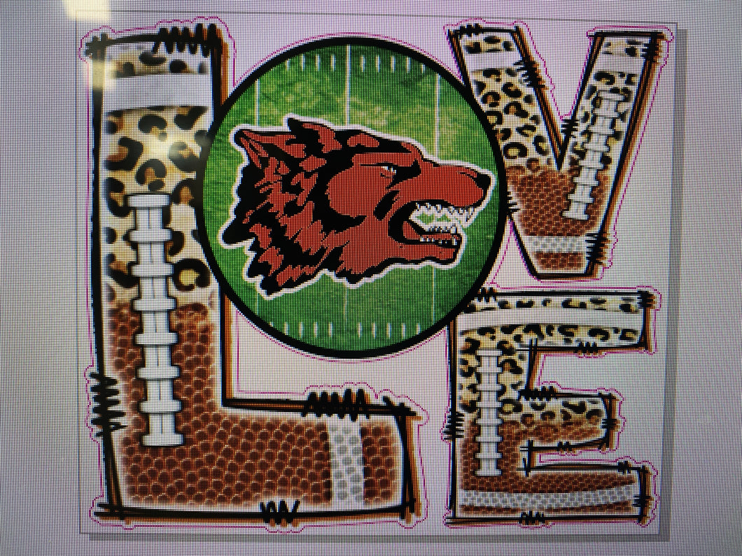 LOVE Football Palmview Lobos