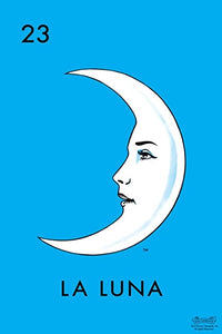 Loteria Card La Luna