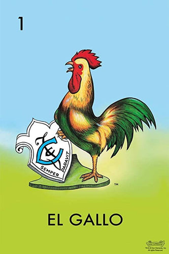 Loteria Card El Gallo