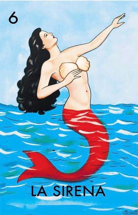 Loteria Card La Sirena