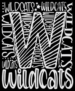 Wildcats word art